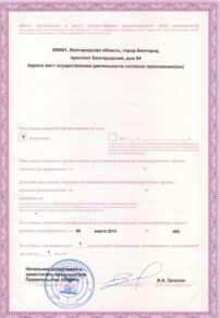 Фото лицензии клиники "Медикал Он Груп" - 2